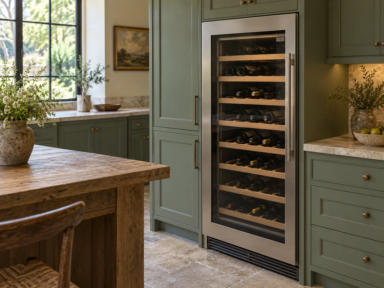 Illustration of Thermador wine cooler
