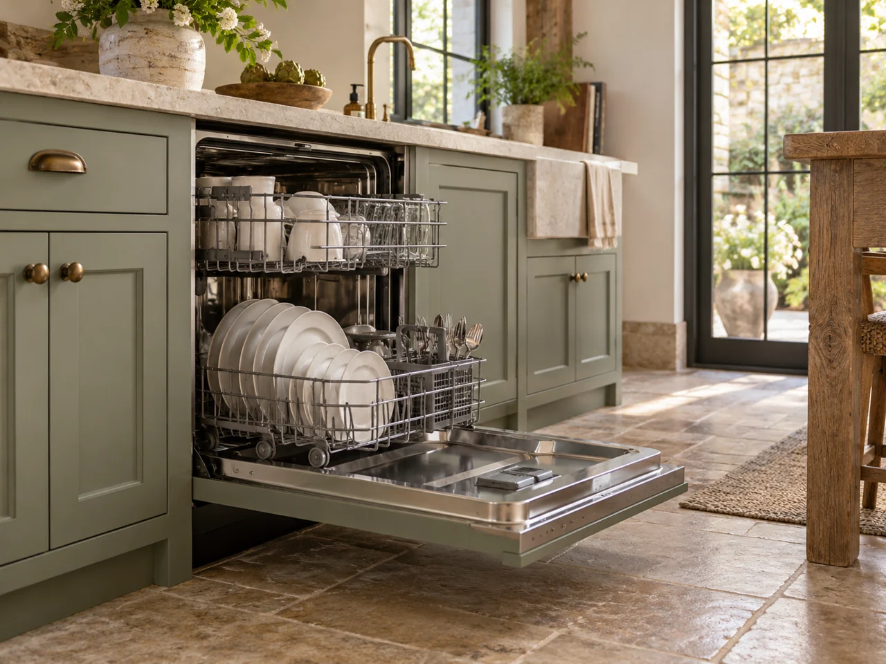 Illustration of Viking dishwasher