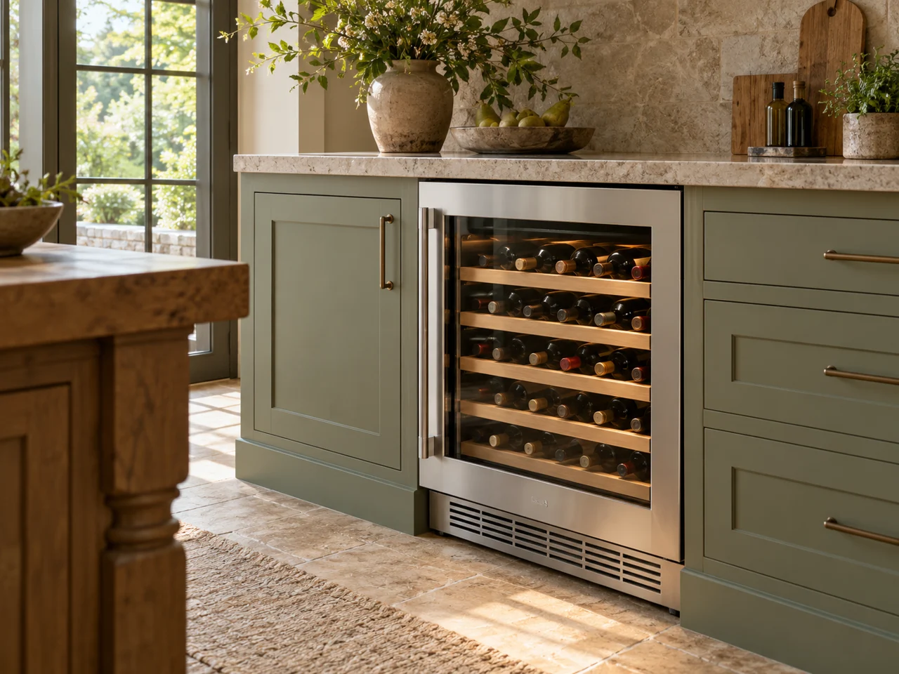 Illustration of Viking wine cooler